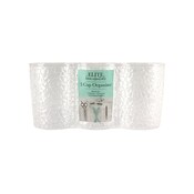 Wholesale - 3-CUP CLEAR ORGANIZER C/P 24, UPC: 769898250576